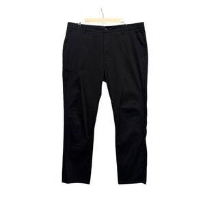 BYLT Classic Chino Pants Men's Size XL Black Performance Athleisure‎ Comfort